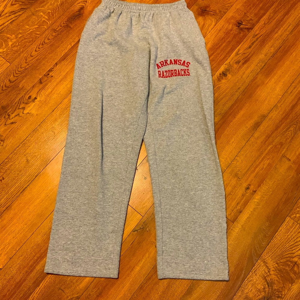 Arkansas Razorback sweatpants